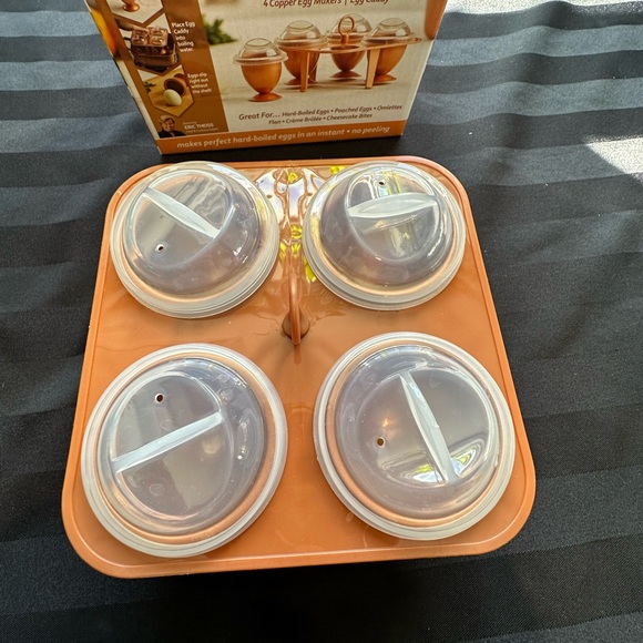 Copper Chef Copper Eggs as seen on TV non stick coating easy kitchenware cooking - Picture 4 of 6